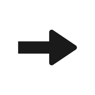 Ok simgesi. Ok sembolü. Web tasarımınız için ok simgesi