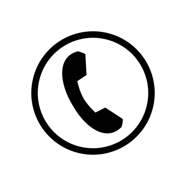 Διάνυσμα Εικονίδιο Τηλεφώνου Διάνυσμα Εικονίδιο Κλήση Κινητό Τηλέφωνο Smartphone Συσκευή — Διανυσματικό Αρχείο