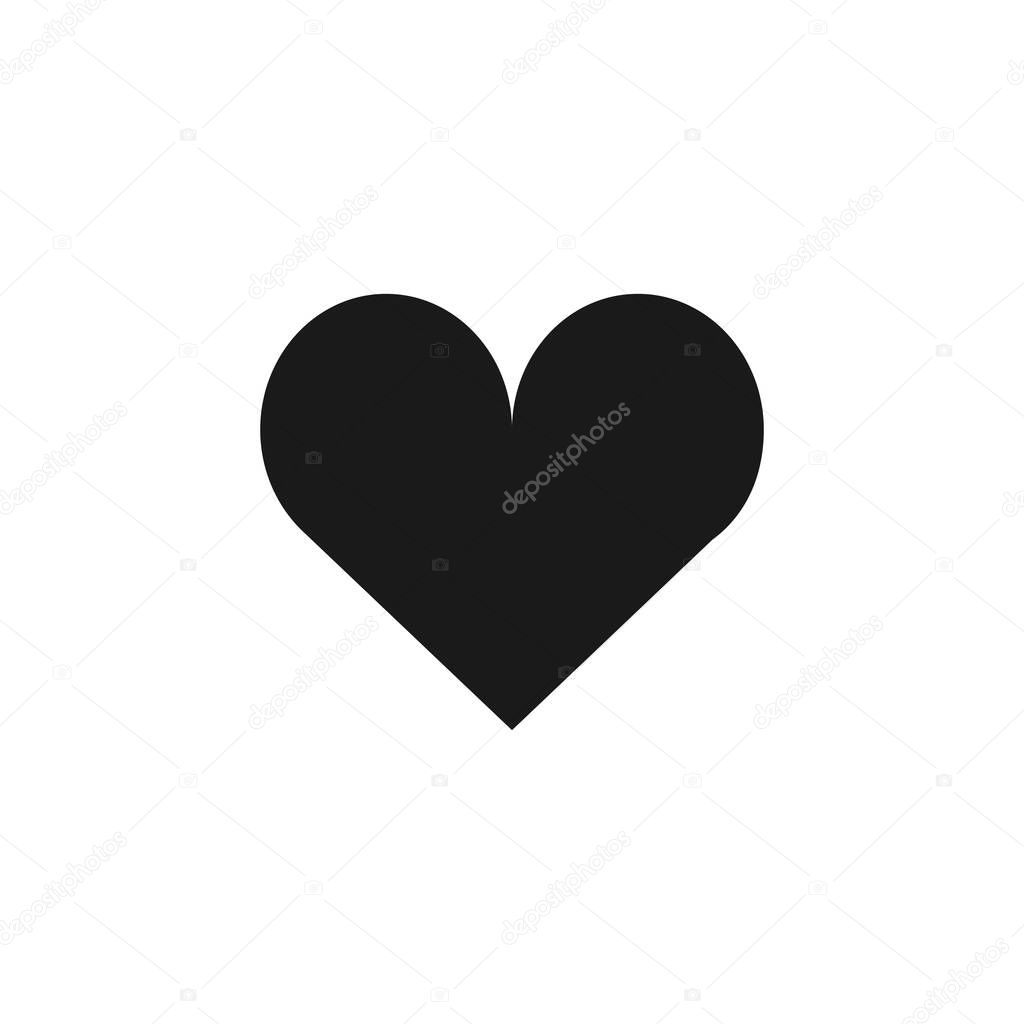 Heart icon. Heart vector icon. Like icon vector