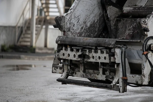 Garbage trucks in the city, garbage removal