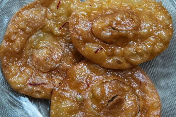 印度的传统甜食 奇罗塔 — 图库照片