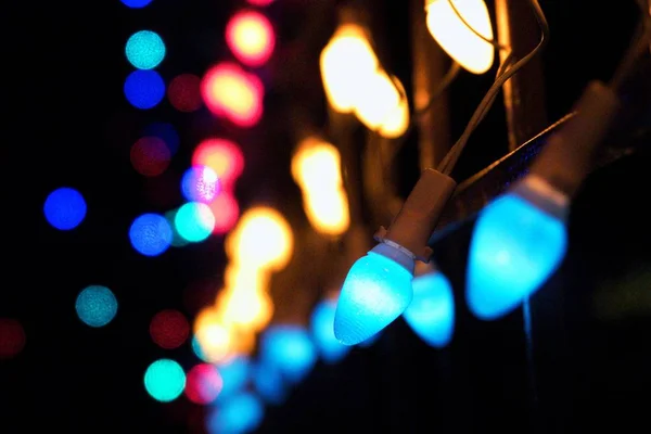 Bokeh Der Lampen Dekoration — Stockfoto