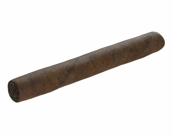 Cigar Renderização Isolada Fundo Branco — Fotografia de Stock