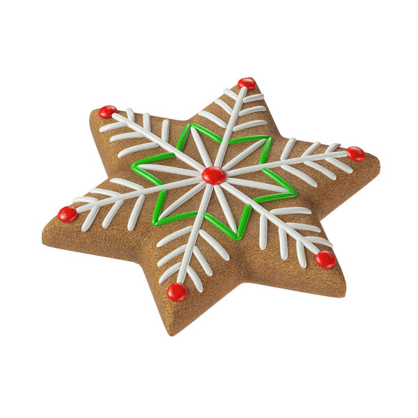 изолированный 3D объект на белом фоне
