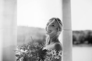 güzel gelin düğün fotoğraf oturum 