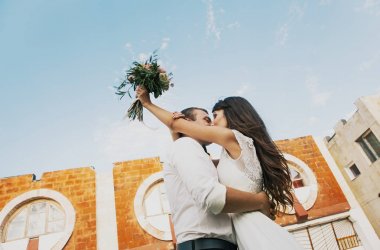 mutlu evlilik çift portre