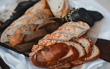 Düğün masa gıda ile