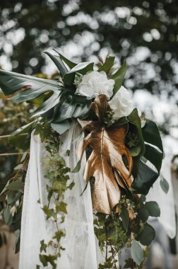 düğün dekor, seçici odak