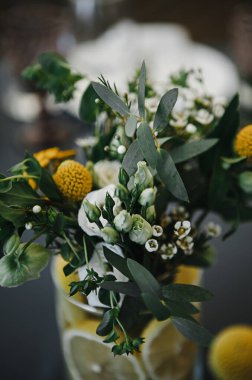 düğün dekor, seçici odak