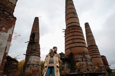 Aşık çift, seçici odaklanma 