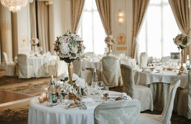 düğün dekor, seçici odak