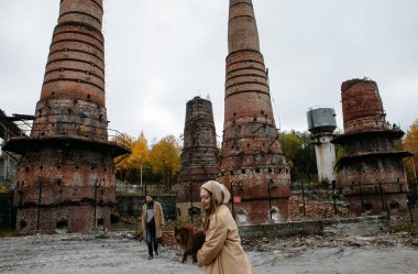Aşık çift, seçici odaklanma 