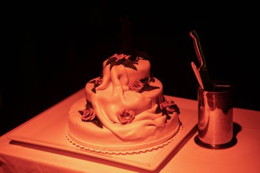 düğün dekor, seçici odak