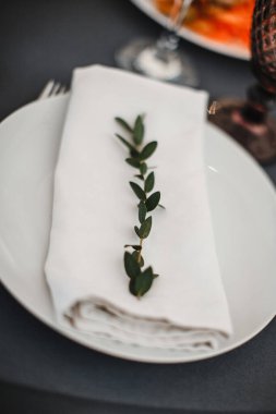 düğün dekor, seçici odak