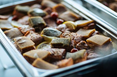 düğün dekor, seçici odak