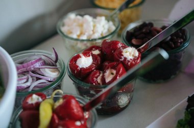 düğün dekor, seçici odak