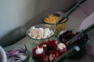 düğün dekor, seçici odak