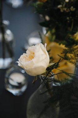 düğün dekor, seçici odak