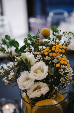 düğün dekor, seçici odak