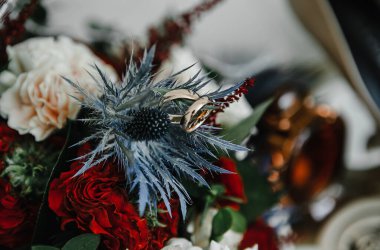 düğün dekor, seçici odak