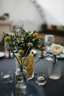 düğün dekor, seçici odak