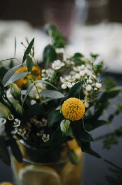 düğün dekor, seçici odak