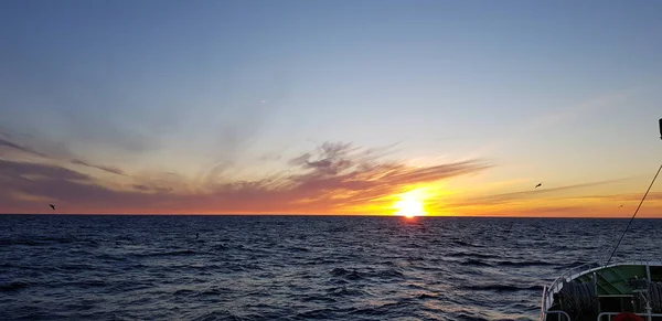 Море Небо Романтика Погоды Солнце — стоковое фото