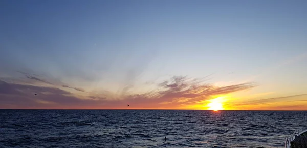 Море Небо Романтика Погоды Солнце — стоковое фото