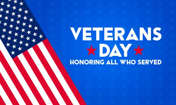 Veteran\'s Day is a National Holiday celebrated each year on November 11th. Background, poster, greeting card, banner design.