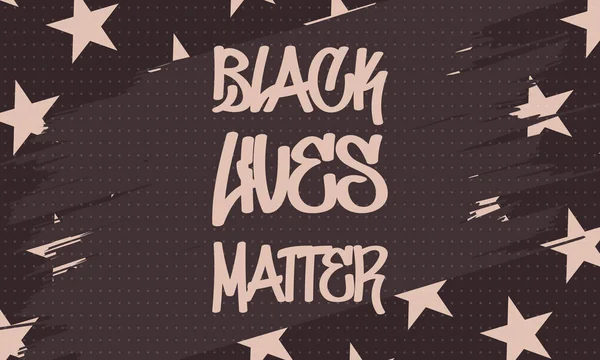 Black Lives Matter. Stop racism. Social protest in United States. Anti discrimination, help fighting racism. V