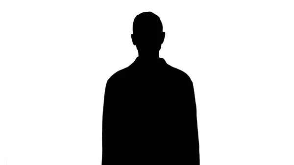 Man, Silhouette, Portrait, Head Shot, Male, Face, Neck, Shoulder