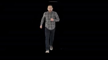 Adam rahat kıyafetler, Alfa kanal çalışmasına başlamak üzere