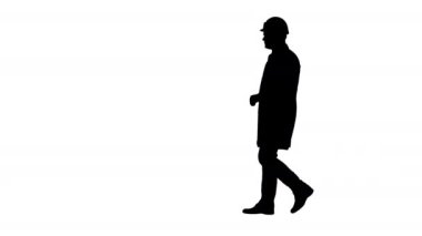 Siluet Bilim Mühendisi miğferinde şarkı söylemeyi kesiyor ve dikkat çekiyor..