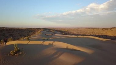 Hindistan 'da bir çöl kumları