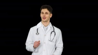 Her şey yolunda olacak sonra kamera ve dans konuşan Orthopedist, Alpha Channel