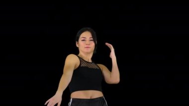 Ateşli dansçı kız, Alpha Channel