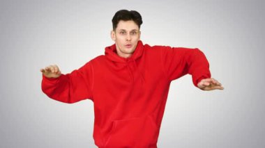 Breakdansçı serbest stil elektirikli Boogie Dansı.