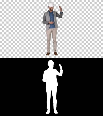 Kamera ile konuşan mimar, Alfa Kanalı.