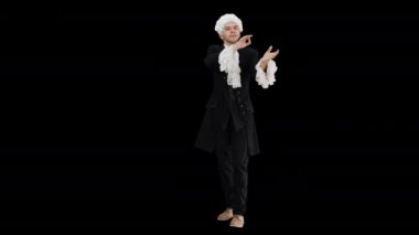 18 sentlik müzik yönetmeni, Alpha Channel 'dan ilham alarak yönetiyor.