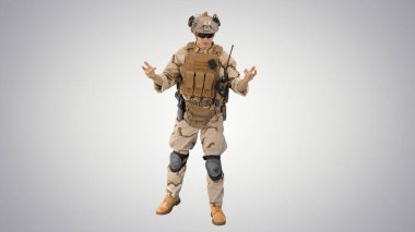 ABD korucusu, değişken arka plandaki bir şeyden şikayetçi.