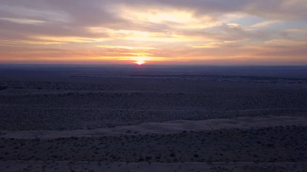 Sand desert, sunset. Landscape, India.