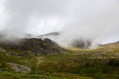 güzel manzara Milli Parkı Jotunheimen, Norveç