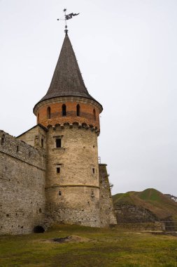 Ukrayna'nın batısında Kamianets-Podilskyi Kalesi