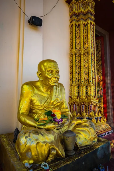 Templo Budhist Wat Plai Laem Koh Samui — Foto de Stock