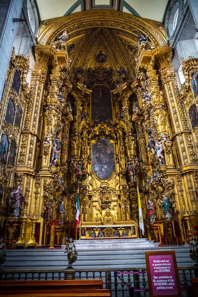 Dentro Igreja Cristã Cidade México — Fotografia de Stock