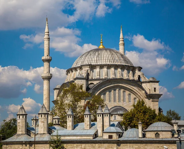 Turecká Mešita Istanbulu Jaro — Stock fotografie