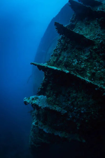 British Military Transport Ship Sunk World War Red Sea Egypt — Stock Photo, Image