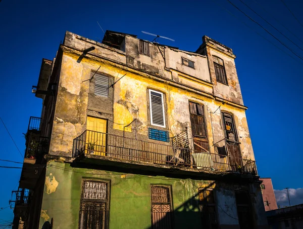 Havana Street Ledna Odpoledne — Stock fotografie