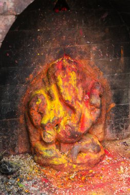 Swayambhunath tapınak kompleksi mimari topluluğu