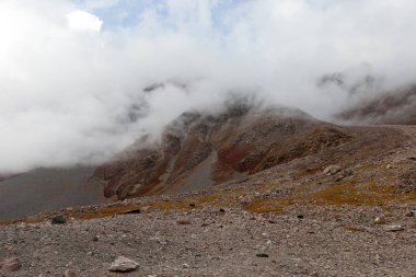 Himalayalar, güzel dağ manzarası il Ladakh, Hindistan